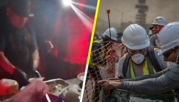Héroe sin capa: Vendedor de tacos de birria le da de comer a bomberos que combaten fuego en Baja California