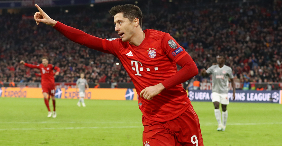 ¡LewanGolski! El gol 60 de Lewandowski con el que superó a Shevchenko en Champions League