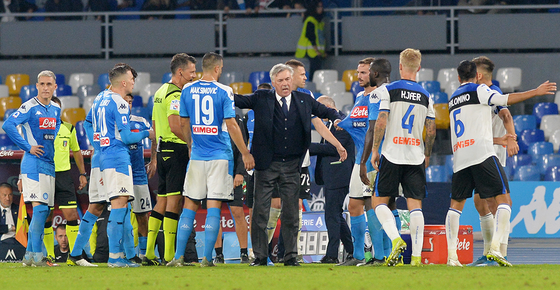Ya respondieron: Napoli anunció sanciones y responsabilizó a Ancelotti por ausencia de jugadores
