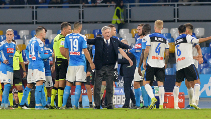 Ya respondieron: Napoli anunció sanciones y responsabilizó a Ancelotti por ausencia de jugadores