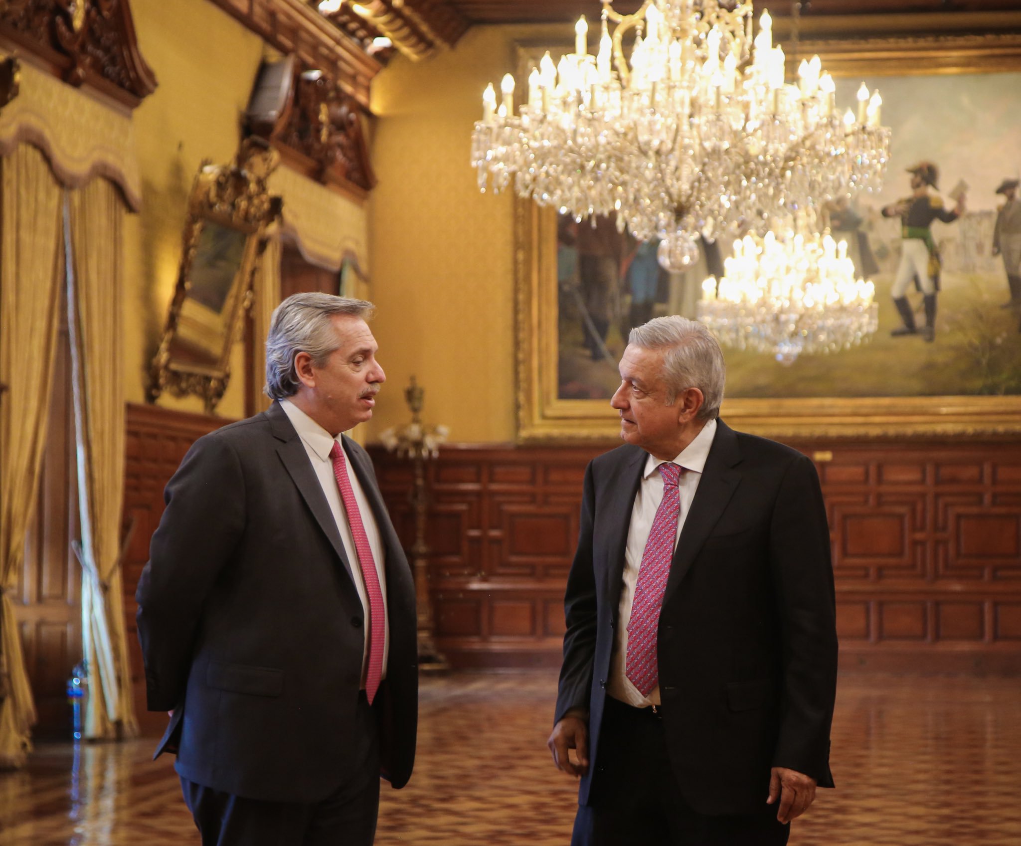 AMLO y Alberto Fernández Argentina