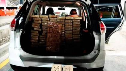 Guardia Nacional detiene a teniente del ejército con 88 paquetes de cocaína en Baja California