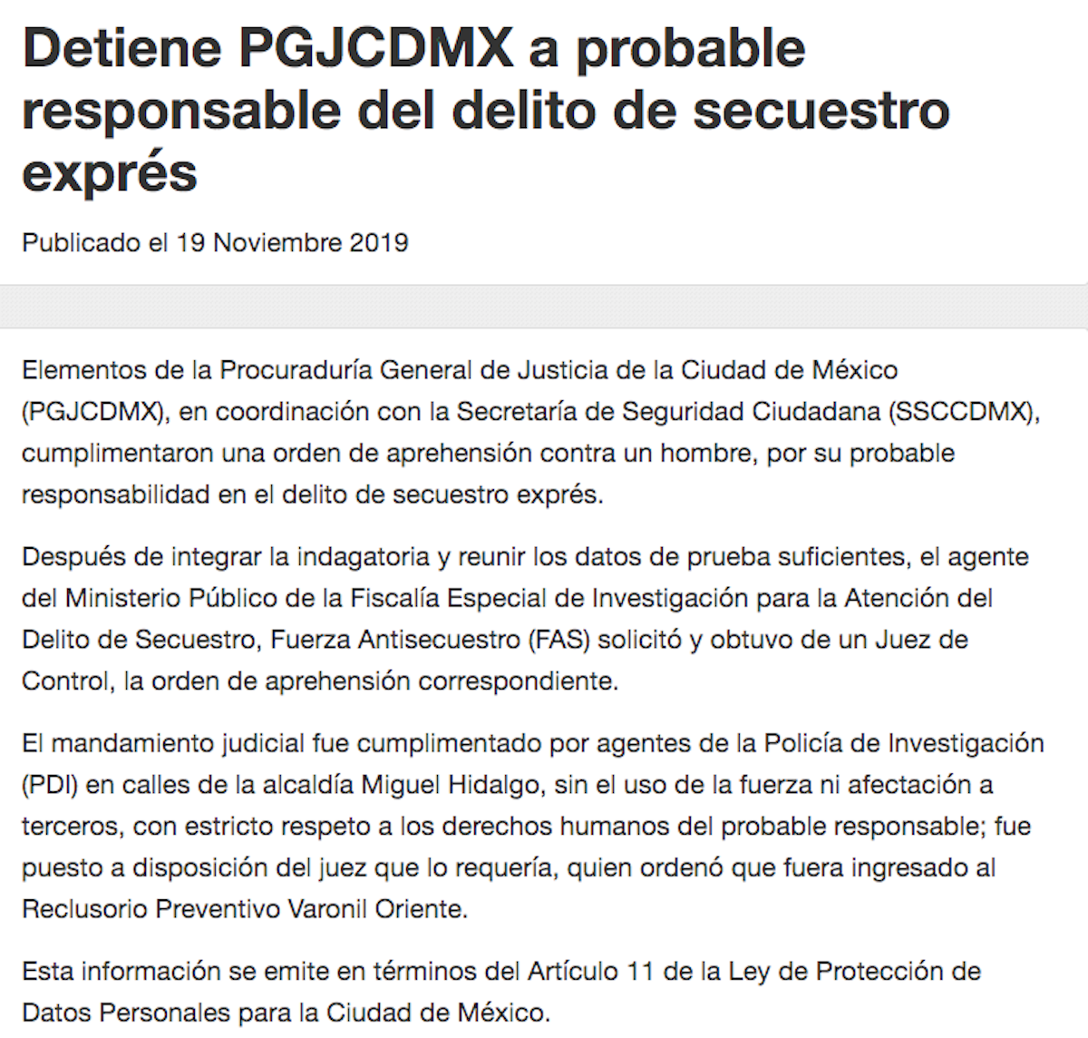 comunicado-PGJCDMX-Polanco-taxi-seguro
