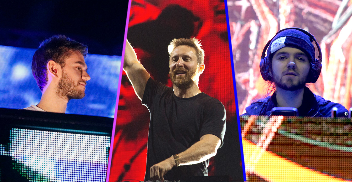 David Guetta, y Zomboy en el up del EDC México 2020!