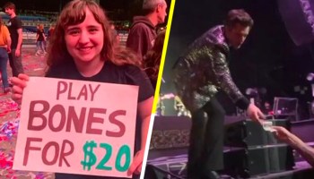 ¡Qué ofertón! Fan ofrece a Brandon Flowers 20 dólares por tocar "Bones" en concierto de The Killers