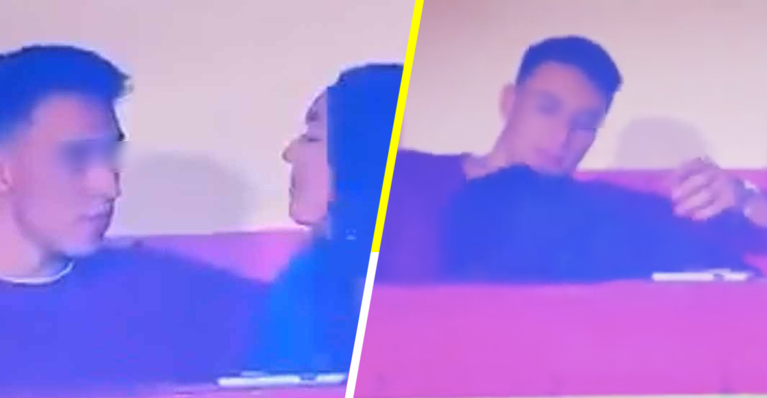 ¡El VAR, arbitro! Captan a chica dándole 'amor' a su pareja durante un partido de fútbol