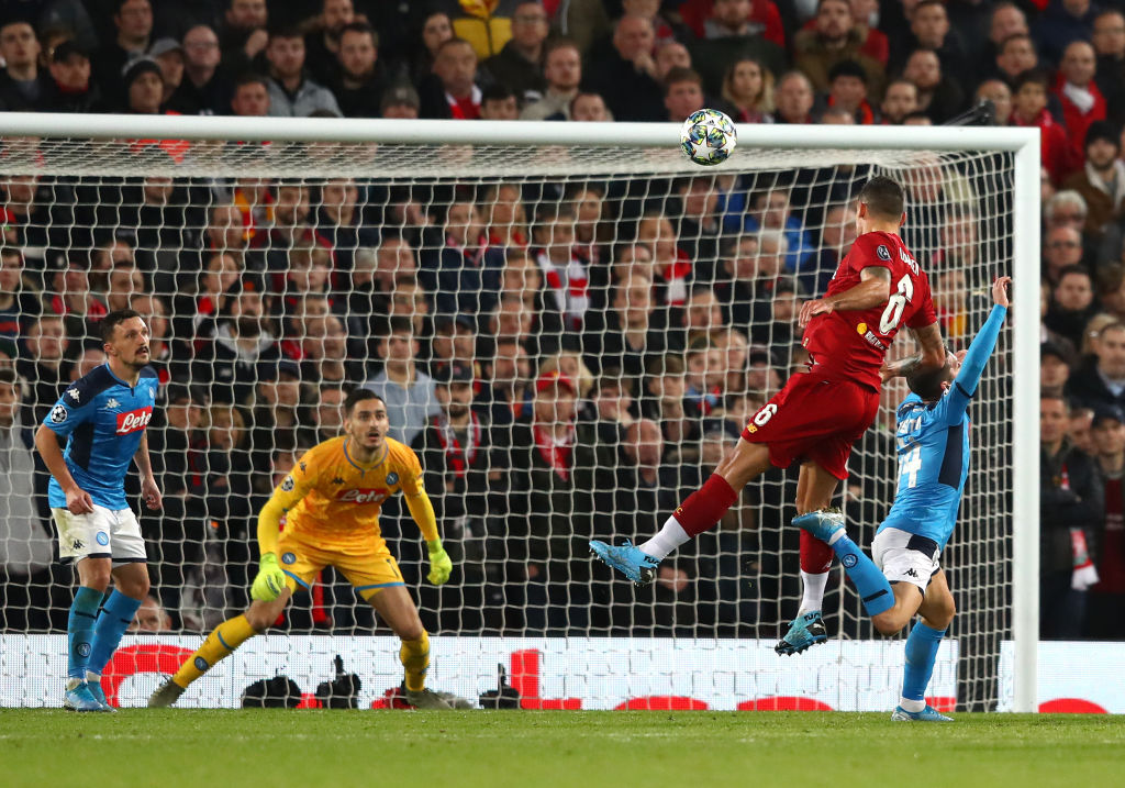 Anfield mantiene su invicto intacto tras el empate entre Liverpool y Napoli