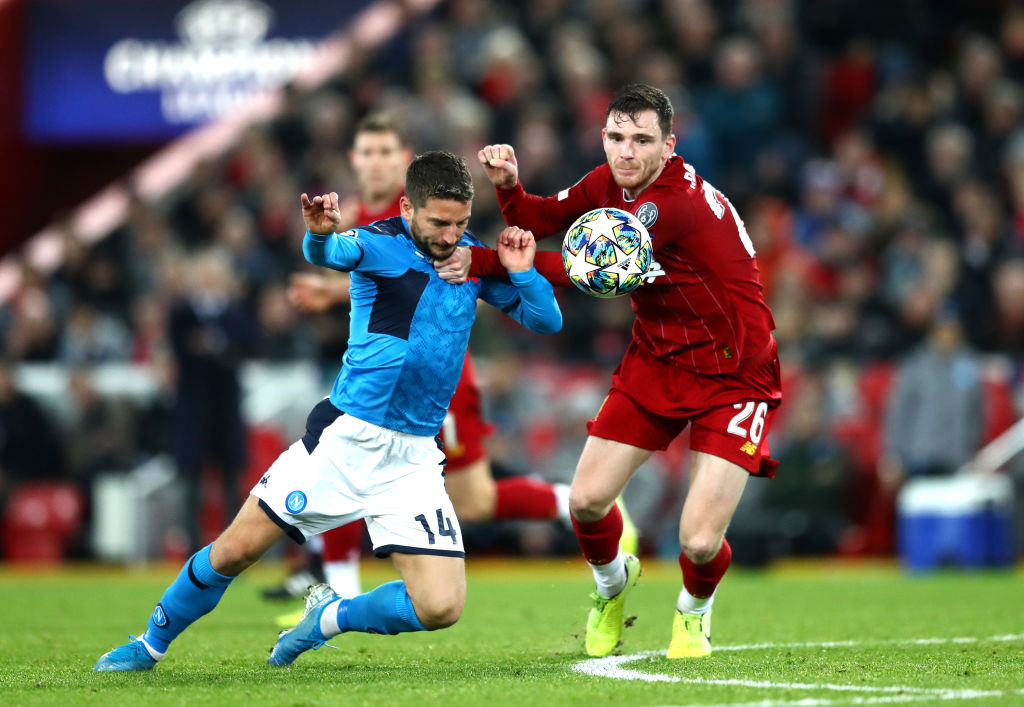 Anfield mantiene su invicto intacto tras el empate entre Liverpool y Napoli