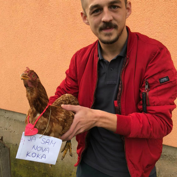 Futbolista fue expulsado en Croacia por matar a una gallina en pleno partido