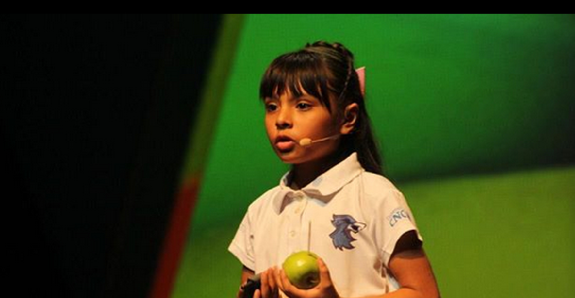 Adhara Pérez, la niña genio mexicana que podría estudiar en la Universidad de Arizona por invitación de su presidente