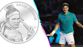 Su majestad: Roger Federer aparecerá en las monedas suizas en 2020