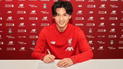 Takumi Minamino, el primer jugador japonés en llegar al Liverpool