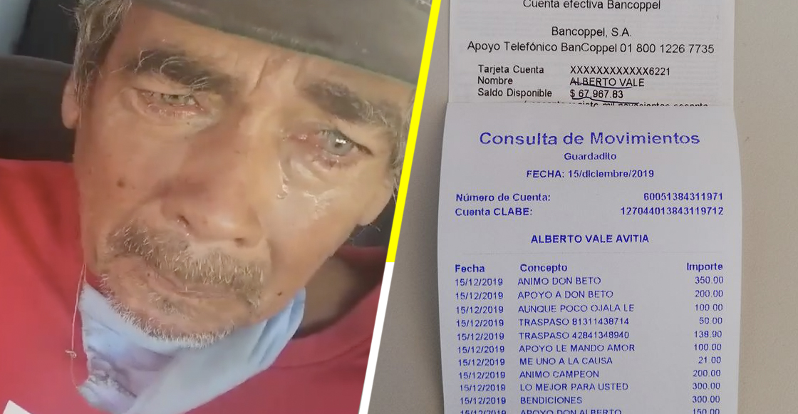 ¡Sí se pudo! Gracias a Internet, Don Beto ha logrado juntar el dinero para pagar la deuda de 20 mil pesos