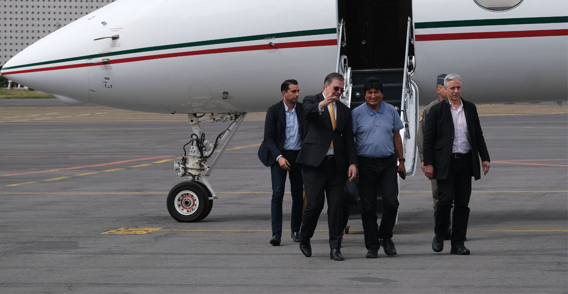 Interesante Información del vuelo que trajo a Evo Morales a México