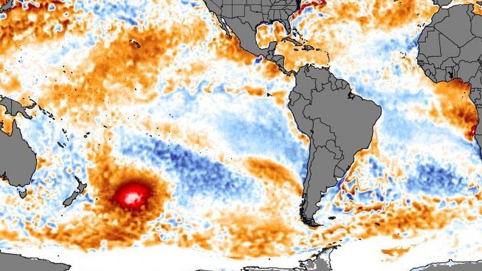 La “Mancha Caliente”: Una impresionante onda cálida que se acerca a México y Latinoamérica 