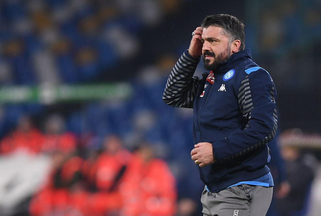 Gattuso debuta con el Napoli con una dolorosa derrota ante el Parma