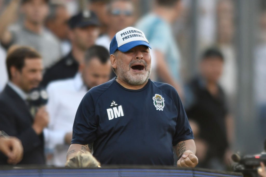 El video de Maradona cantando en italiano que se ha hecho viral