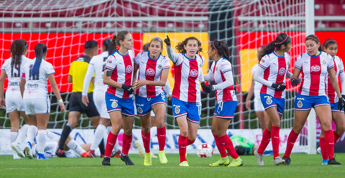 ¡Partidazo! Chivas y Cruz Azul empatan en la primera jornada de la Liga MX Femenil