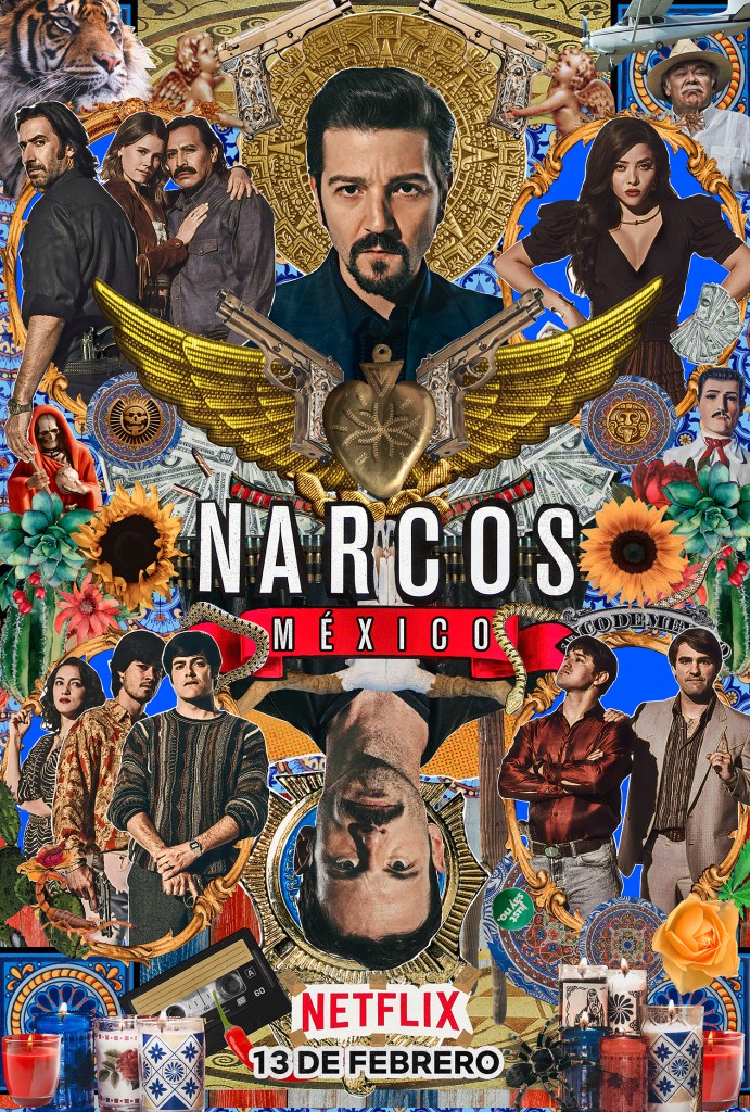 Póster oficial de 'Narcos: México' en su segunda temporada para Netflix