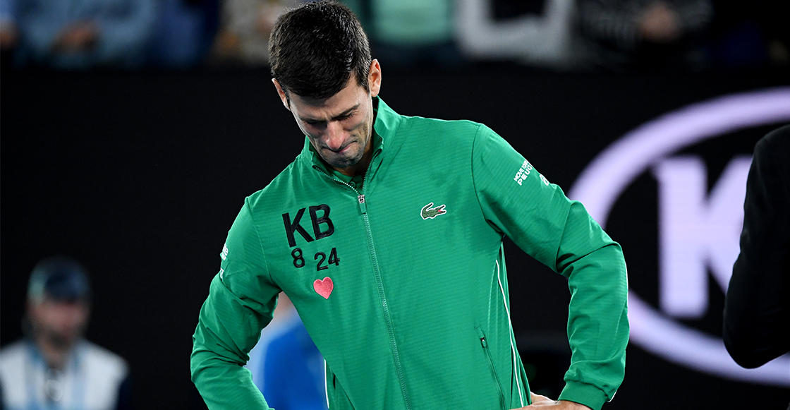 "Fue mi mentor": Novak Djokovic lloró al recordar a Kobe Bryant