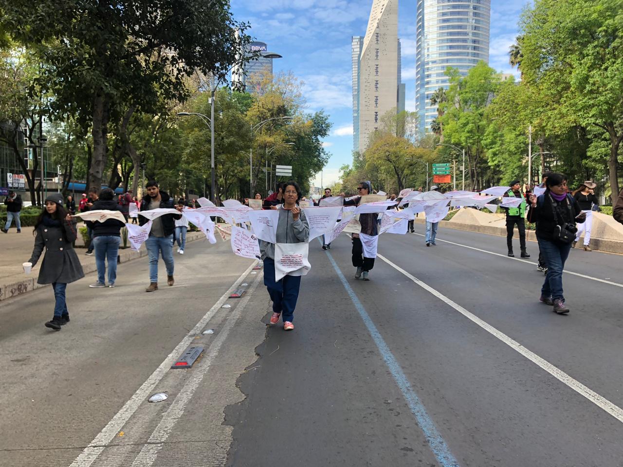 En imágenes: Así se vive la Caminata por la Verdad, Justicia y Paz en CDMX