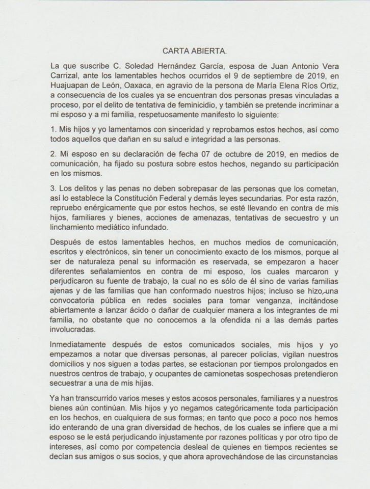 Ex diputado señalado por ataque con ácido denuncia linchamiento mediático Ex diputado señalado por ataque con ácido denuncia linchamiento mediático