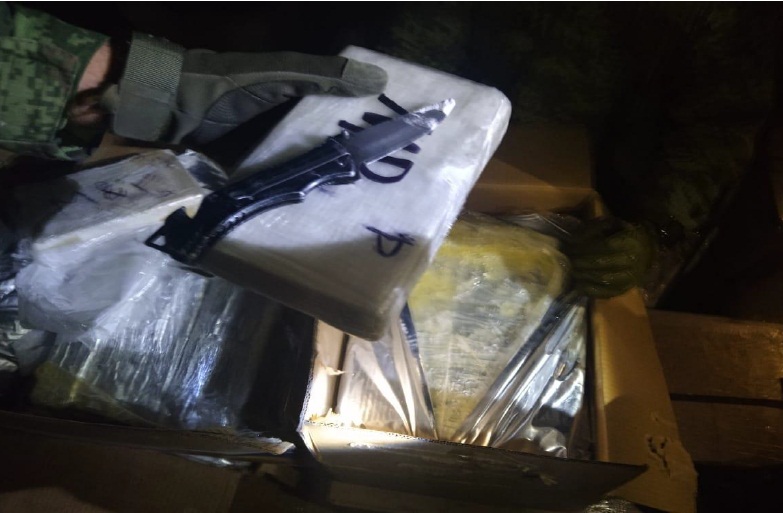 La Sedena aseguró más de 223 millones de pesos en cocaína 