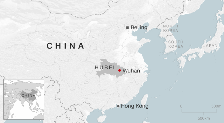 Nuevo virus en China suma más de 200 infectados y tres muertos 