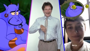 Hija de Robin Williams saca al 'Genio' en el filtro de Instagram de personajes de Disney