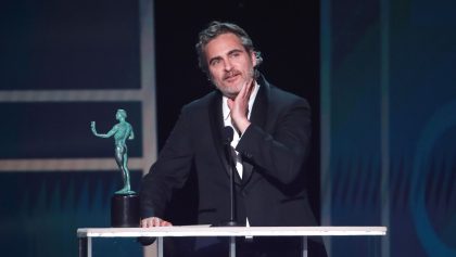 Joaquin Phoenix rindió tributo a Heath Ledger en discurso de los SAG Awards 2020