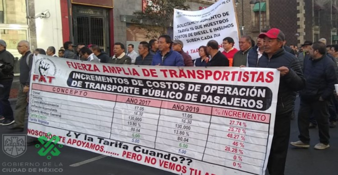 manifestación-transportistas-cdmx-tarifa-aumento