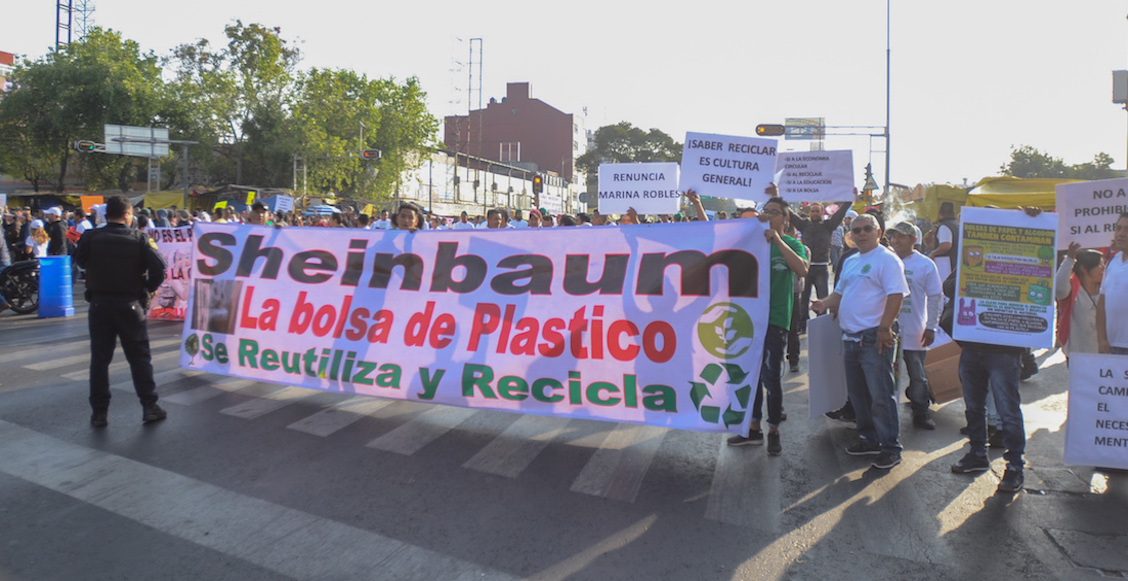 manifestación-plástico-sheinbaum-cdmx