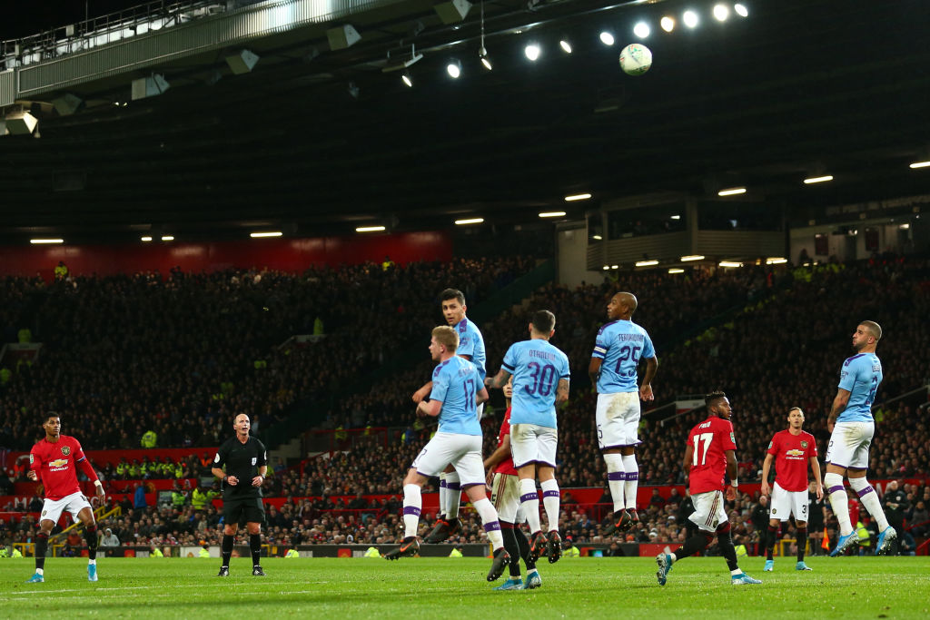Manchester City goleó al United y se encamina a la final de la Carabao Cup