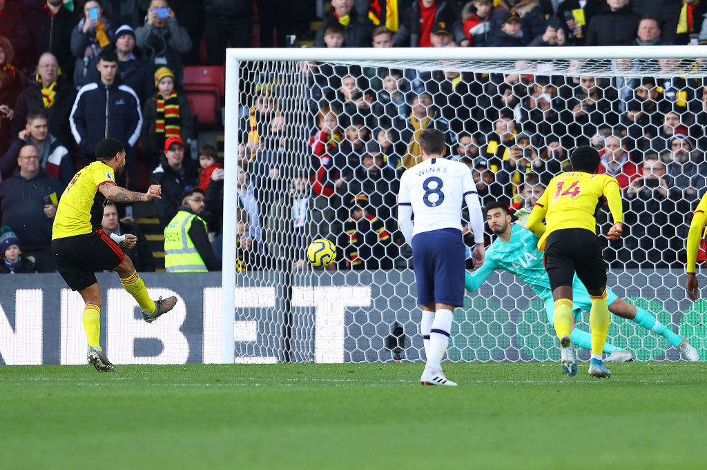 Watford, exsotanero del torneo, empató con el Tottenham y ligó su séptimo juego sin derrota