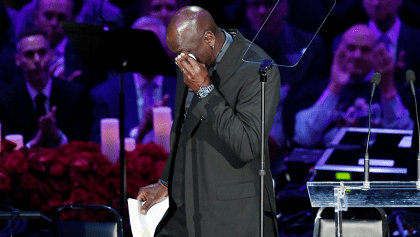 Acá te dejamos el discurso completo de Michael Jordan en el memorial a Kobe Bryant