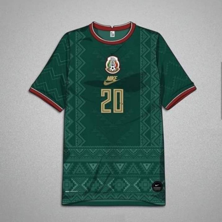 Un diseñador fusionó el jersey del Tri con trajes típicos de México y el resultado es espectacular 