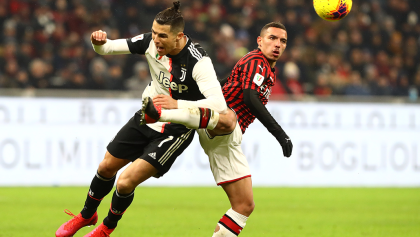 ¡Siempre tú, Cristiano! Milan y Juventus empataron en la ida de semifinales de Coppa Italia