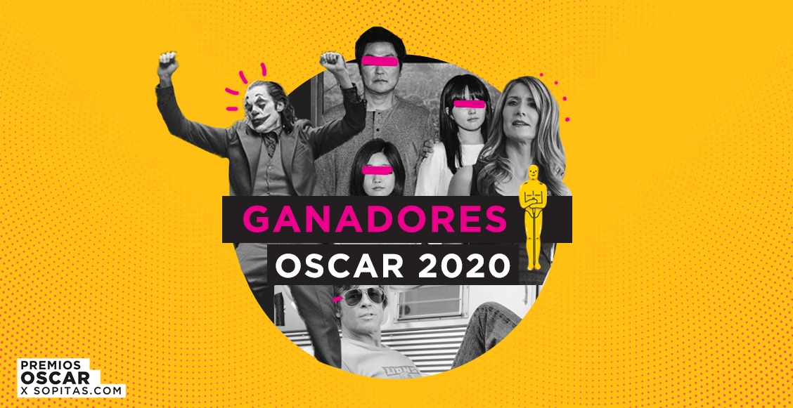 ¡Estos son todos los ganadores de los premios Oscar 2020!