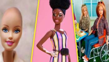 Con prótesis, vitíligo, o alopecia, así es la nueva línea de Barbie inclusiva