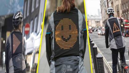 Emoji Jacket: La chamarra que incrementa la seguridad de los bikers
