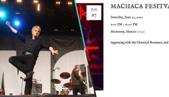 ¿My Chemical Romance se presentará en el Machaca 2020?