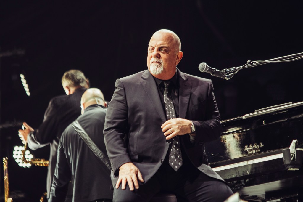 Billy Joel durante su concierto en el Foro Sol de la CDMX