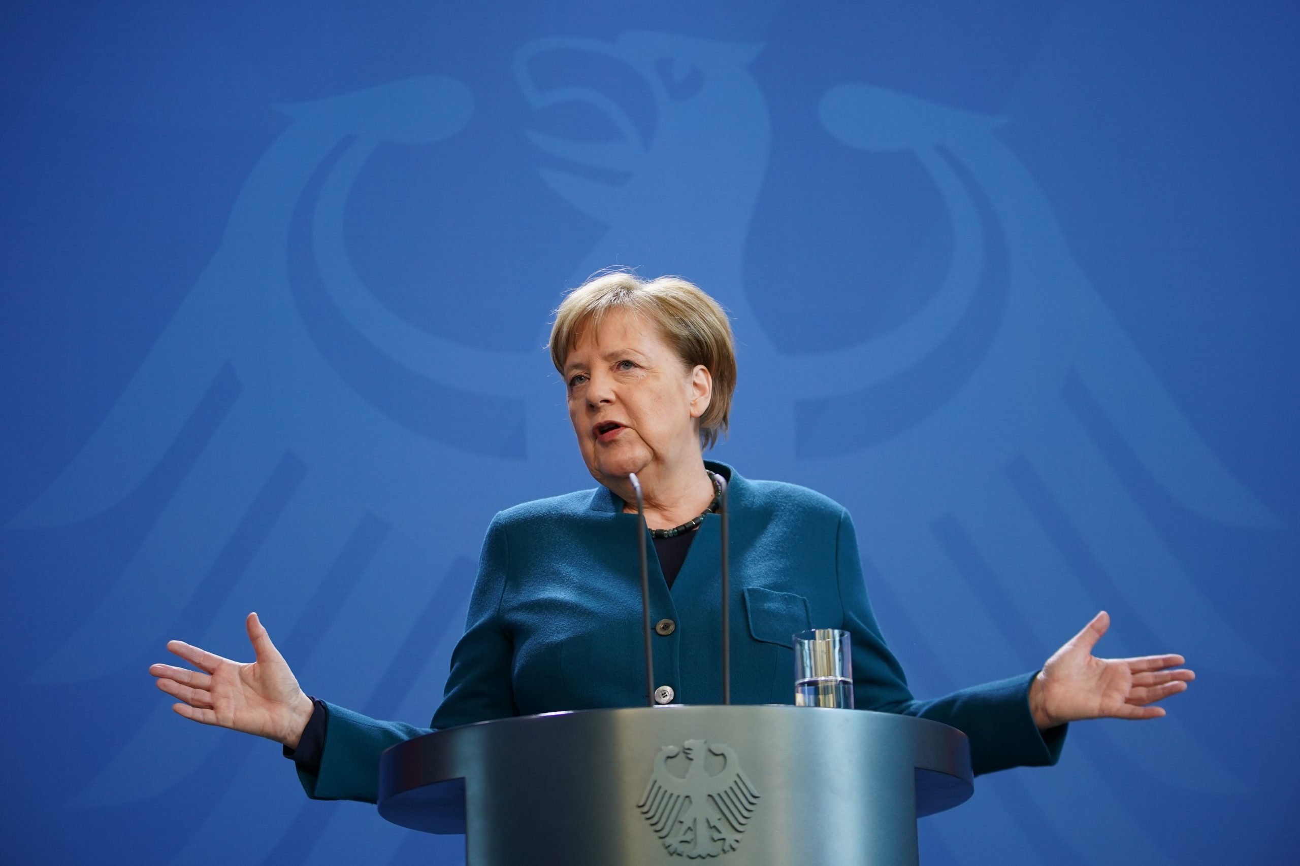 Angela Merkel entra en cuarentena; tuvo contacto con un médico infectado por coronavirus