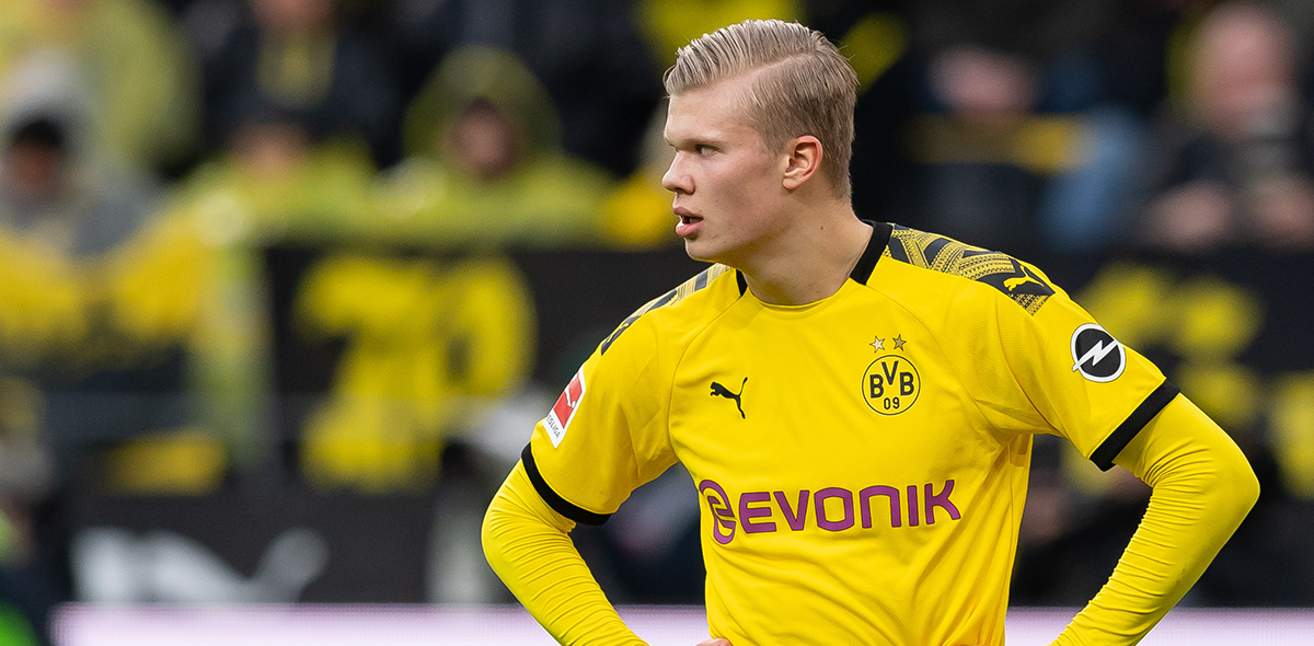 ¿Adiós magia? El peor entrenamiento de Haaland con el Dortmund que se volvió viral