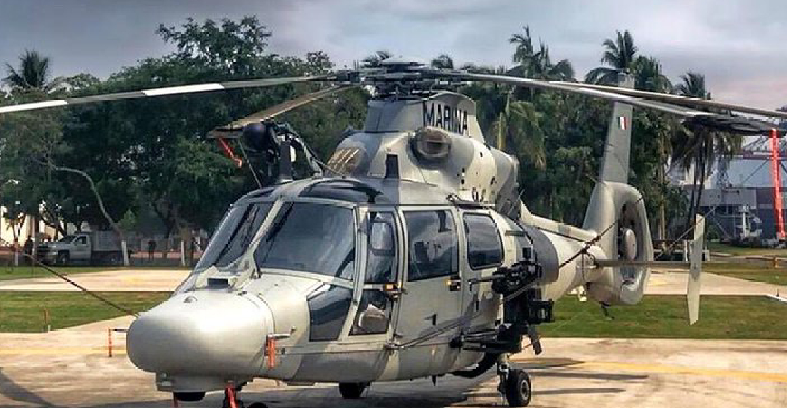 Cae helicóptero de la Semar en Tehuipango, Veracruz; hay un muerto y al menos nueve heridos