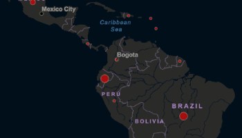 Colombia, Perú y Costa Rica confirmaron sus primeros casos de coronavirus