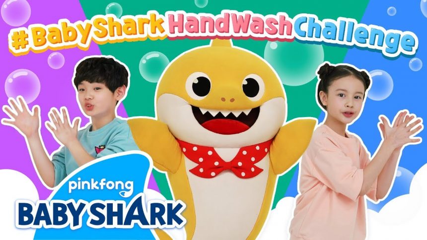 PinkFong laza nuevo vídeo para lavarse las manos al estilo de ‘Baby Shark’