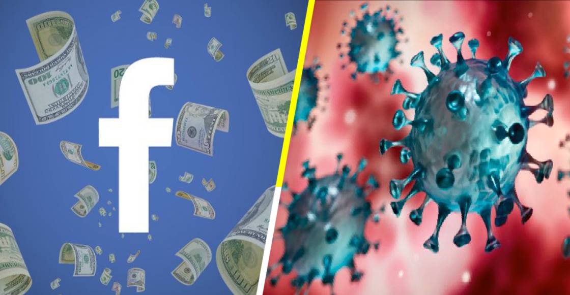 ¡Pasen la charola! Facebook pide a sus usuarios donaciones para combatir el COVID-19