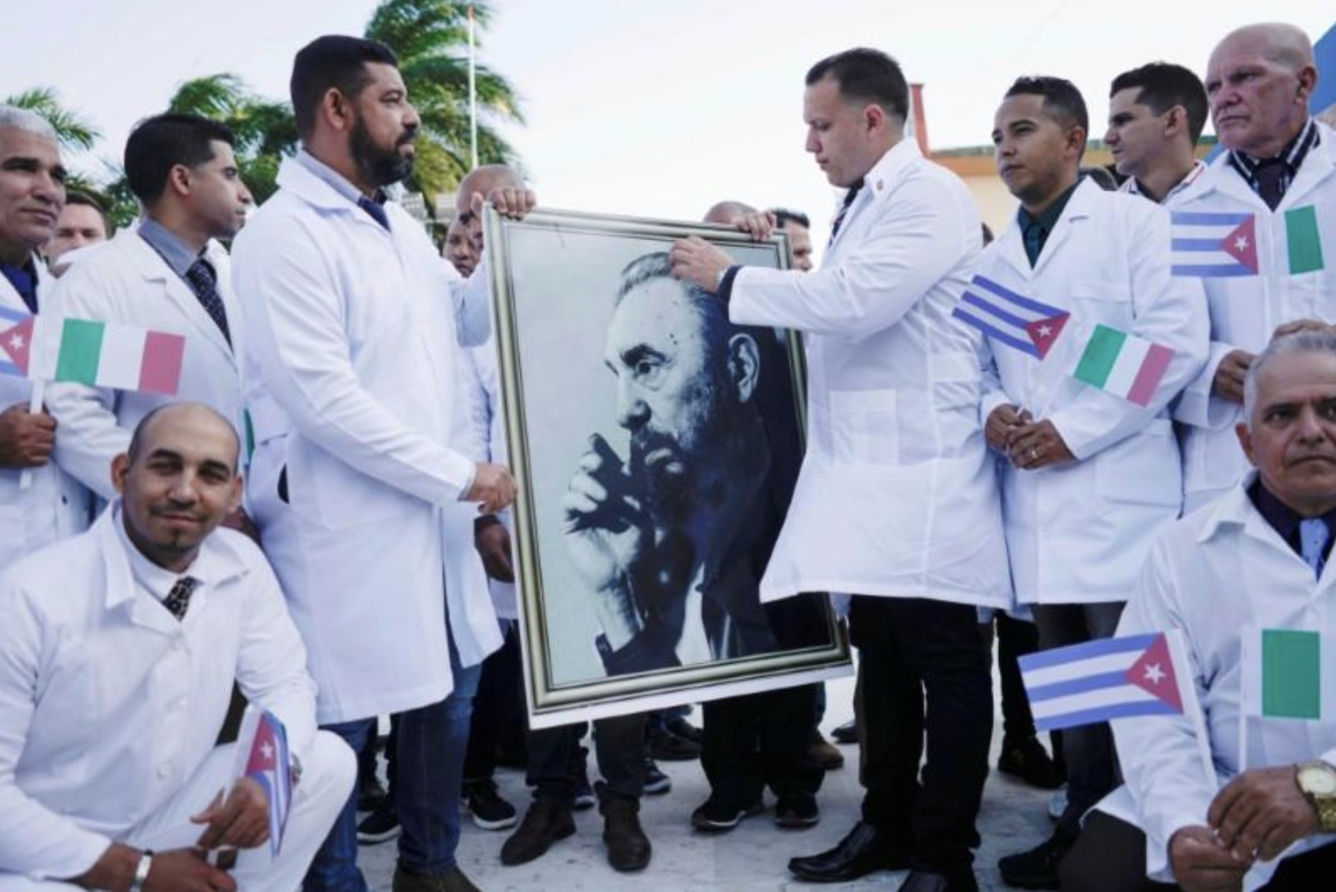 Médicos de Cuba en Italia