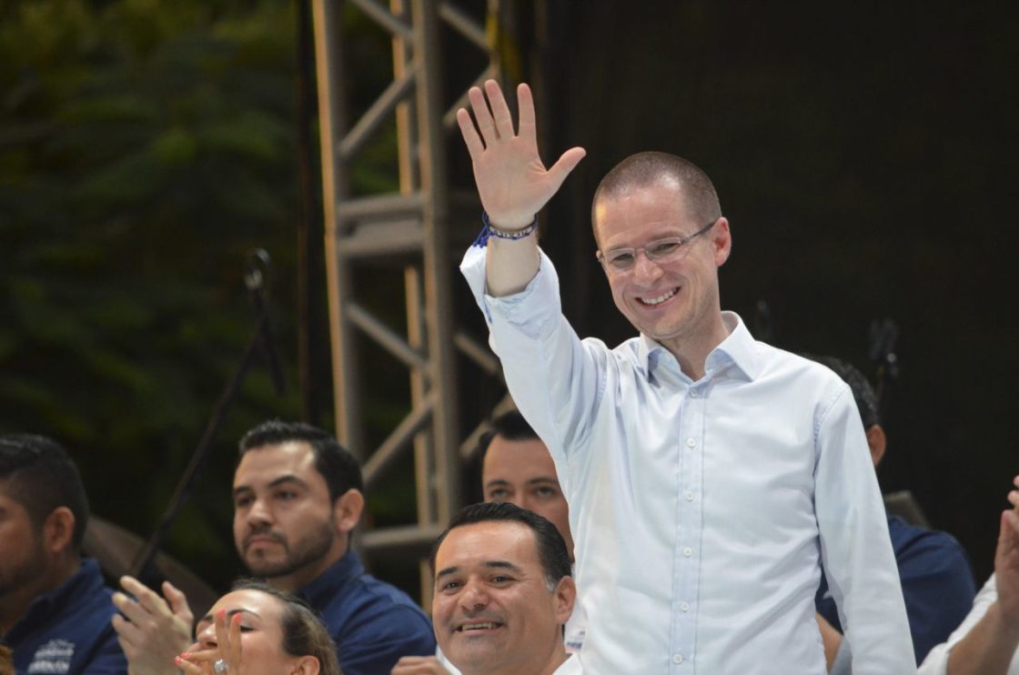 Ricardo Anaya, candidato presidencial del PAN en 2018